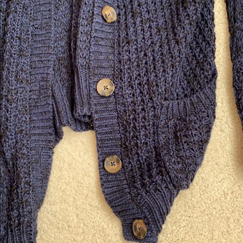 Garage navy cardigan - Picture 2 of 2